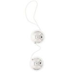 Серебристые шарики VIBRATONE DUO BALLS SILVER BLISTERCARD