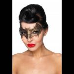 Золотистая карнавальная маска  Сириус