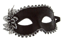 Карнавальная маска с цветком Venetian Eye Mask
