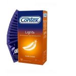 Особо тонкие презервативы Contex Lights - 12 шт.