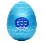 Мастурбатор-яйцо с охлаждающей смазкой EGG Wavy II Cool