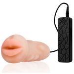 Мастурбатор-ротик с вибрацией REALSTUFF VIBRATING MASTURBATOR MOUTH