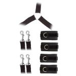 Комплект наручников и поножей LUXURIOUS BED RESTRAINT CUFF SET