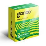 Ультратонкие презервативы Ganzo Ultra thin - 3 шт.