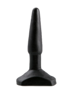 Черный анальный стимулятор Small Anal Plug - 12 см.