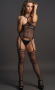 Кэтсьюит с открытой грудью Strappy Suspender Bodystocking