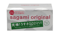 Ультратонкие презервативы Sagami Original 0.02 - 12 шт.