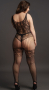 Ажурный кэтсьюит Lace and Fishnet Bodystocking