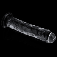 Прозрачный фаллоимитатор на присоске Flawless Clear Dildo - 18 см.