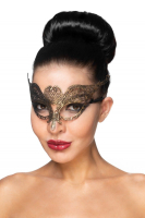 Золотистая карнавальная маска  Поррима