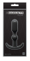Черная анальная пробка Plug № 6 - 11,3 см.