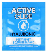 Лубрикант на водной основе Active Glide с гиалуроновой кислотой - 3 гр.