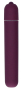 Фиолетовая вибропуля Bullet Vibrator Extra Long - 10,5 см.